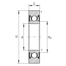  LR209-X-2RS, ˫ܷ