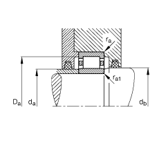 Բ NU2348-EX-M1,  DIN 5412-1 ׼Ҫߴ, Ƕλ, ɷ, ּ