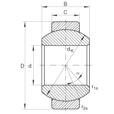 ؽ GE12-FO,  DIN ISO 12 240-1 ׼ά