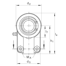 Һѹ˶ GIHNRK20-LO,  DIN ISO 12 240-4 ׼Ƽнװãά