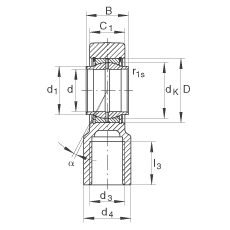 Һѹ˶ GIHNRK200-LO,  DIN ISO 12 240-4 ׼Ƽнװãά