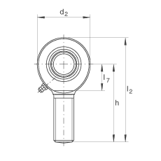 ˶ GAL80-DO-2RS,  DIN ISO 12 240-4 ׼ƣάഽܷ