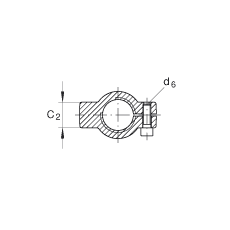 Һѹ˶ GIHNRK160-LO,  DIN ISO 12 240-4 ׼Ƽнװãά