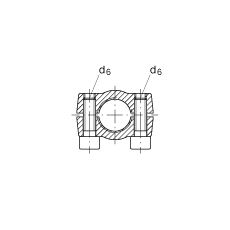 Һѹ˶ GIHRK30-DO,  DIN ISO 12 240-4 ׼Ƽнװãά