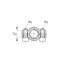 Һѹ˶ GIHNRK25-LO,  DIN ISO 12 240-4 ׼Ƽнװãά